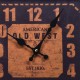 Retro hodiny • Kufr American Old West • Detail